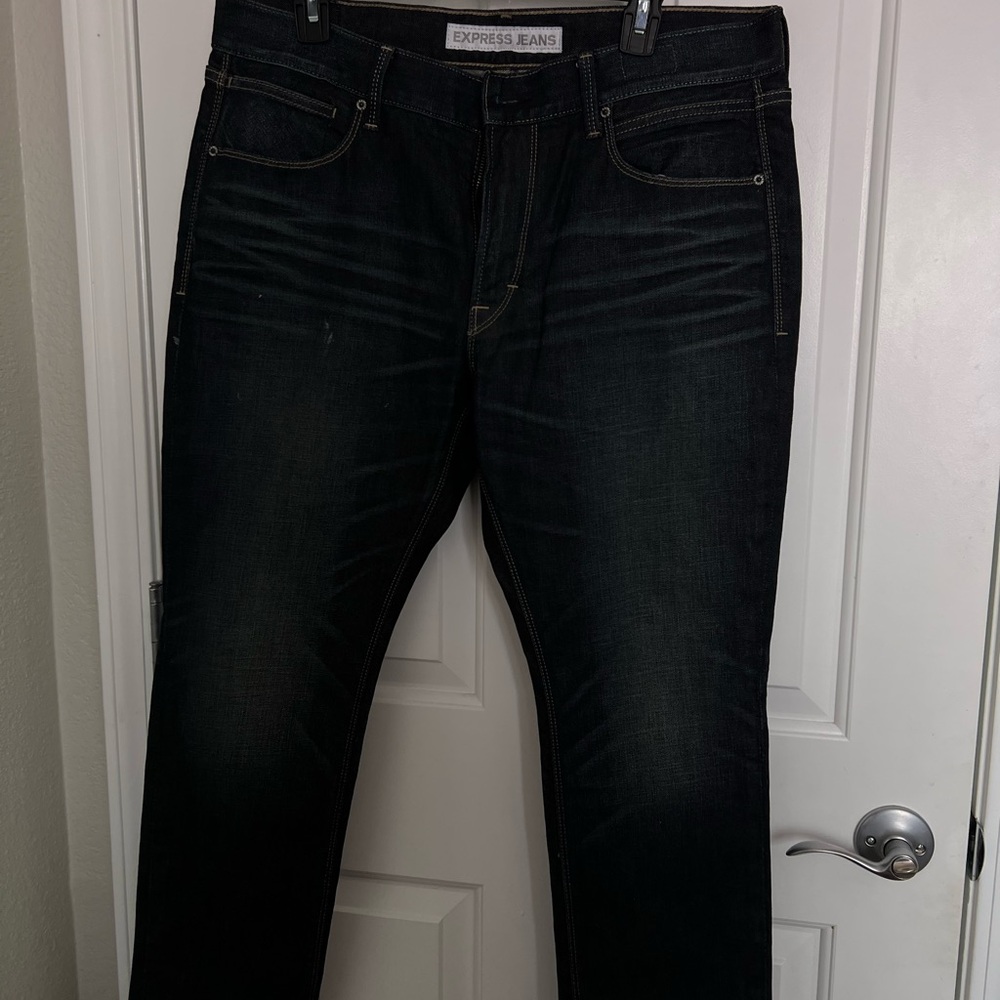 Express Men's Black Jeans